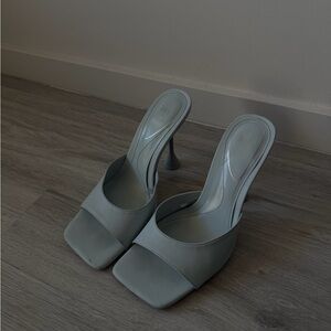 Zara Light Blue Women's Heels